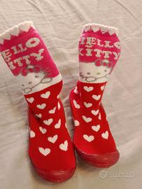 Calzini co suola di plastica Hello Kitty 