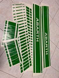 Strisce laterali Verdi Abarth punto evo