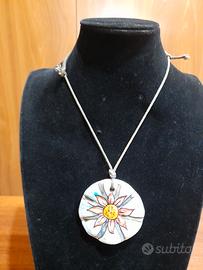 collana dipinta a mano 