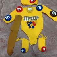 vestito di carnevale M&m 
