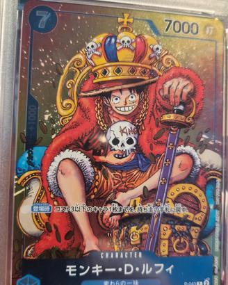One Piece Monkey D. Luffy P-043 Promo PSA 9