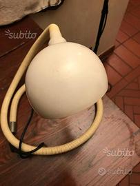 Lampada da tavolo a serpente anni 80