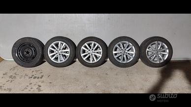 4 gomme hankook con cerchi VW Polo 185/60R14 