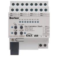 Attuatore KNX per 2 fan coil ventilconvettori