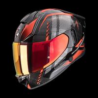 SCORPION EXO-530 AIR THERAS Metallizzato- Rosso TG