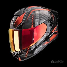 SCORPION EXO-530 AIR THERAS Metallizzato- Rosso TG
