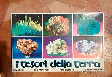 Collezione minerali "I tesori della terra" 