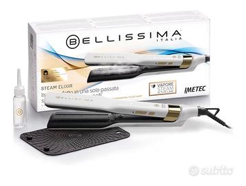 Piastra a vapore per capelli imetec