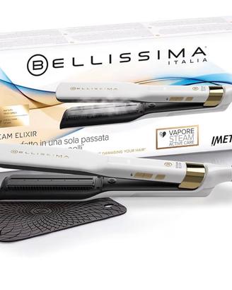 Piastra a vapore per capelli imetec