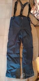 Pantaloni Sci COLMAR taglia 52 con bretelle logate