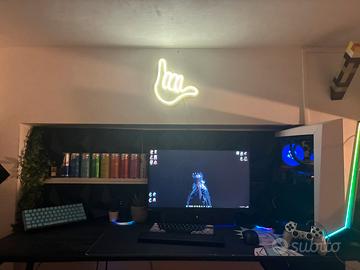 Postazione da gaming completa come in foto