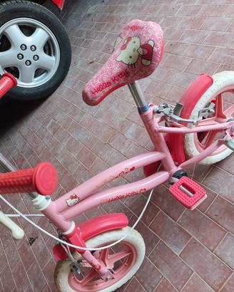 Bicicletta da bambina 12 pollici Hello Kitty 