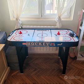  air hockey 125x61 alto 76 +biliardino da tavolo+ 
