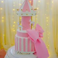 Torta compleanno giostra