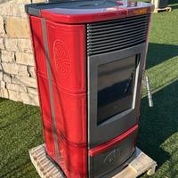 stufa in ceramica bordeaux 8 kw