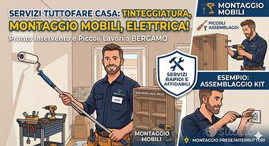 Tuttofare: Mobili, Tinteggiatura ed Elettrica