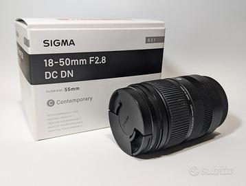 Sigma 18-50mm f2.8 Fujifilm x-mount