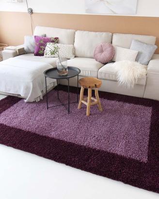 Tappeto a pelo lungo con bordo Shaggy Trend 