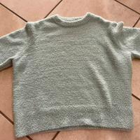 Maglione turchese- molto morbido