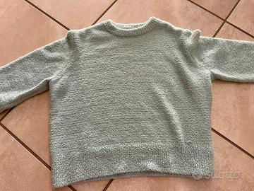 Maglione turchese- molto morbido