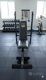Panca multifunzione per allenamento