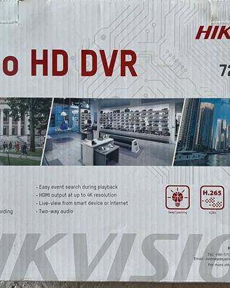 Kit Hikvision Turbo HD - DVR 7200 + 3 Telecamere