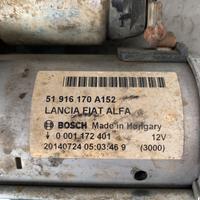 Motorino avviamento fiat lancia Alfa