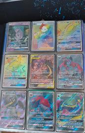 album pokemon da 131 carte (GX, V, EX)