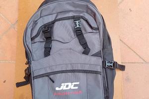 zaino moto jdc  portacasco nuovo