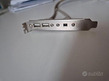 Porte USB e Firewire PCIe