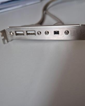 Porte USB e Firewire PCIe