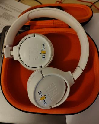 cuffie wireless JBL T510BT  Estathé edition bianco