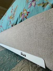 LettoMatrimoniale"Flou"AtelierM+MaterassoComfort