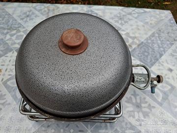 Fornello a gas x conserva o campeggio con accessor