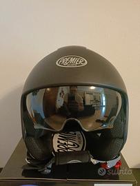 Casco Premier Jet XL nero opaco