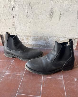 Stivaletti equitazione (numero 40) con gambali