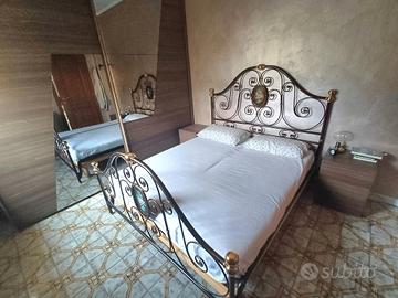 letto in ferro battuto 