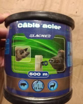 CAVO ACCIAIO RECINTI LACME 500 metri