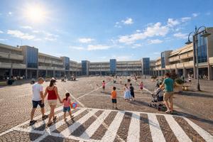 Negozio con ampie vetrine e parcheggio esclusivo