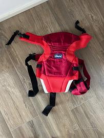Marsupio/zaino Chicco Neonato 3,5 - 9 kg - Rosso -