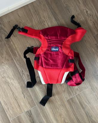 Marsupio/zaino Chicco Neonato 3,5 - 9 kg - Rosso -