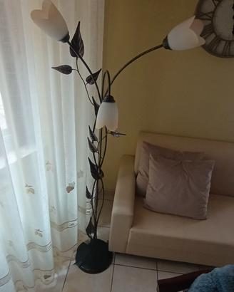 Piantana  in ferro battuto