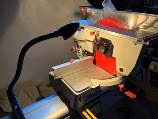 Lampada 220V morsetto troncatrice COMPA