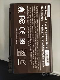 batteria a litio per pc portatile 