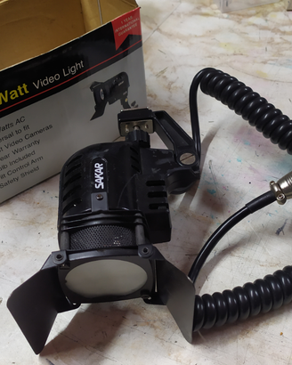 Faretto alogeni portatile