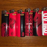 collezione accendini milan 