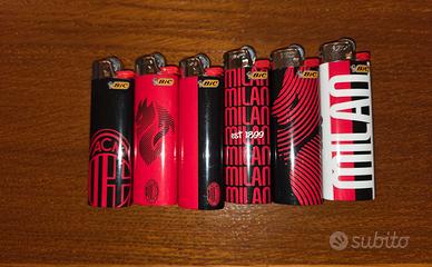 collezione accendini milan 