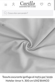 Tessuto oscurante ignifugo (certificato) 3x18 mt