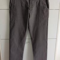 pantaloni chino topman grigi