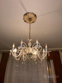 2 Lampadari in cristallo